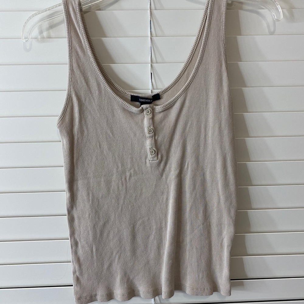 Nude tank top